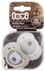 LOVI Buddy Bear Dynamic Soother 0-3m suzete 2 buc pentru copii