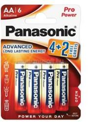 Panasonic LR6PPG/6BP 4+2F 1, 5V AA/ceruza tartós alkáli elem 6 db/csomag (LR6PPG-6BP4-2) (LR6PPG-6BP4-2)