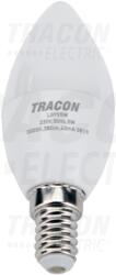 TRACON Gyertya búrájú LED fényforrásSAMSUNG chippel 230V, 50Hz, 5W, 4000K, E14, 450lm, 180°, C37, SAMSUNG chip, EEI=F (LGYS5NW)