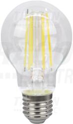 TRACON COG LED gömb fényforrás, átlátszó 230 VAC, E27, 7W, 850 lm, A60, 4000K, EEI=E (FILA607NW)