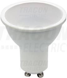 TRACON Fényerő-szabályozható SMD LEDspot fényforrás 230 VAC, 50 Hz, GU10, 7 W, 450 lm, 6500 K, 120°, EEI=G (SMDDGU107CW)