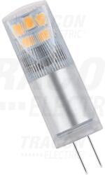 TRACON LED G4 fényforrás alumínium házzal 12 VAC/DC, 2, 4 W, 2700 K, G4, 250 lm, 200°, EEI=F (LG4H2,4W)