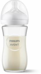 Philips Natural Response Glass biberon pentru sugari 1 m+ 240 ml