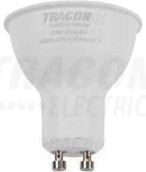 TRACON Műanyag házas SMD LED spot fényforrás SAMSUNG chippel 230V, 50Hz, GU10, 8W, 720lm, 4000K, 120°, SAMSUNG chip, EEI=F (SMDSGU108NW)