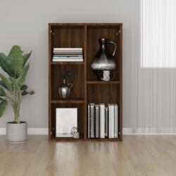 vidaXL Bibliotecă/servantă, stejar maro, 50x25x80 cm, lemn prelucrat (826613) Biblioteca