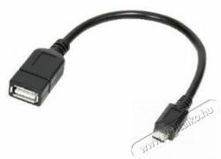 LogiLink 2 portos USB2.0 hub Micro USB kábellel