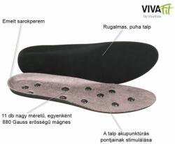 VivaFit Deluxe mágneses talpbetét, 44-es méret, 1 pár, GYVFMPT44