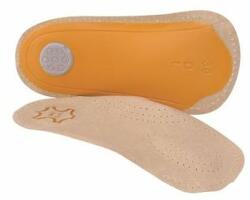 VivaFit Leather and Comfort" háromnegyedes bőr talpbetét harántemeléssel, 43-44 méret, GYVFLC4344