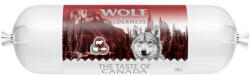Wolf of Wilderness 6x400 g Wolf of Wilderness Wurst Canada - marha, pulyka, tőkehalkipróbálási áron