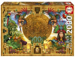 Educa 2000 db-os puzzle - Azték, maja montázs (19565) (19565)