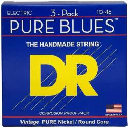 DR Strings PHR-10 3-Pack Elektromos gitárhúrok (PHR-10-3PK)