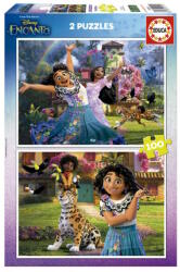Educa 19201 - Disney - Encanto - 2 x 100 db-os puzzle (19201)