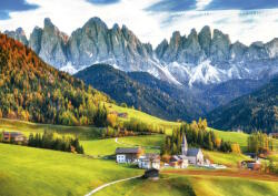 Educa 19566 - Ősz a Dolomitoknál - 2000 db-os puzzle
