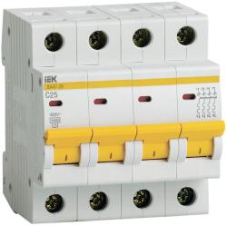 IEK Siguranta automata MCB VA47-29 4P 25A 4, 5kA curba C (MVA20-4-025-C)