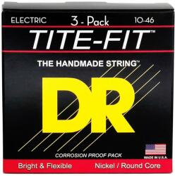 DR Strings MT-10 Tite Fit 3-Pack Corzi chitare electrice (2-MT-10-3PK)