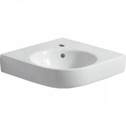 Geberit Selnova Compact sarok 69, 5x61, 5 cm kézmosó túlfolyóval, fehér 501.508. 00.7 (501.508.00.7)