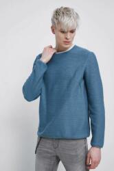 MEDICINE pulover de bumbac barbati, culoarea turcoaz, light ZPYX-SWM012_66X