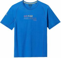 Smartwool Men's Active Ultralite Graphic Short Sleeve Tee Blueberry Hill M Tricou (SW017025K13M)
