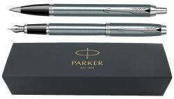 Parker Set pix+stilou Parker IM Royal gri-albastru cu accesorii cromate (PAR-SETPSIMRGA)