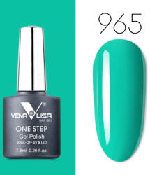 VENALISA One Step gél lakk zöldes kék 965 (965)