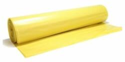 Szemeteszsák 110 liter 60 x 100 cm 10 db/tekercs sárga (48947) - web24
