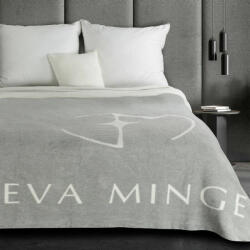 Eurofirany Eva Minge pamut-akril kétoldalas takaró Ezüst 220x240 cm