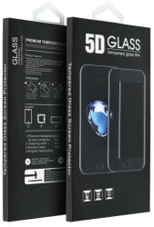 Utángyártott Samsung Galaxy A54 5G, 5D Full Glue hajlított tempered glass kijelzővédő üvegfólia, fekete - redmobilshop