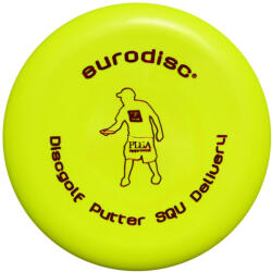 Eurodisc Discgolf Putter SQU sárga