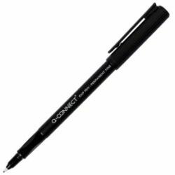 Q-CONNECT Marker permanent Q-CONNECT OHP 0, 5 mm, negru
