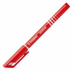 STABILO Liner, 0, 3 mm, STABILO "Sensor", roșu