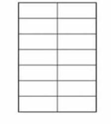 etibox Etichete universale 105x42.4mm Etibox A4 100 coli