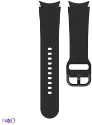 Samsung Galaxy Watch 4/5/5 Pro Szilikon szíj Samsung Watch 4/5 okosórához, Szín Fekete