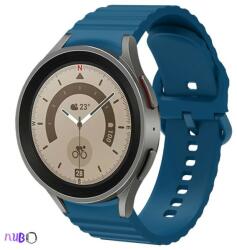 Samsung Galaxy Watch 4/5/5 Pro Prémium szilikon szíj Samsung Watch 4/5/5 Pro okosórához, Szín Kék