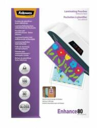 Fellowes Folii de laminare Fellowes A4 80 microni. adeziv