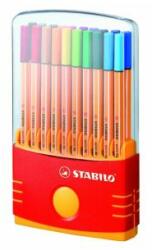 STABILO Set de 20 de bucăți de markeri STABILO point 88 într-o cutie