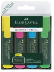 Faber-Castell Evidențiator Faber-Castell Textliner 1548 / set de 4