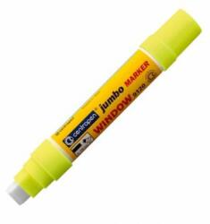 Centropen Marker cu cretă CENTROPEN 9120 JUMBO - galben pentru sticlă