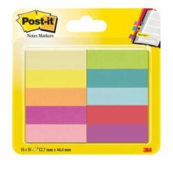 Post-it Semne de carte Post-it, 15mm x 50 mm, 50 de coli, 10 blocuri/pachet
