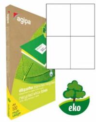 Agipa Etichete universale reciclate 105x148, 5mm Agipa A4 100 coli