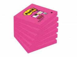 Post-it Tampoane Post-it Super Sticky roz deschis 76x76mm