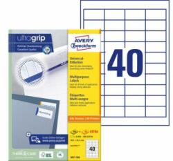 Avery-Zweckform Etichete universale, 48, 5x25, 4 mm, AVERY ZWECKFORM, 4000 etichete/pachet, 100 coli