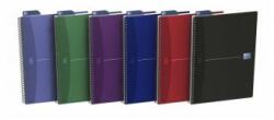 Oxford Caiet Oxford Essentials, A5, 90 de coli, liniat, culori mixte