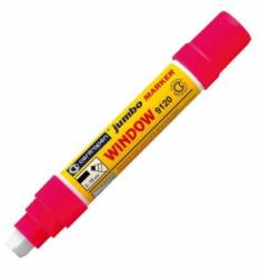 Centropen Marker cu cretă CENTROPEN 9120 JUMBO - roz pentru sticlă