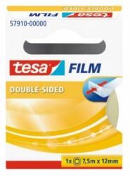 tesa Bandă adezivă, față-verso, 12 mm x 7, 5 m, TESA "Tesafilm", 7m