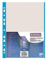 DONAU Copertă Euro DONAU A4 40 mic cu margine albastră 100 buc