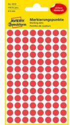 Avery Zweckform Etichete rotunde de 8 mm roșu Avery