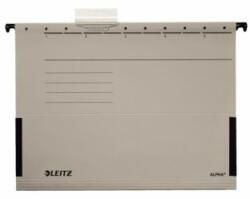 Leitz Dosar suspendat Leitz ALPHA cu laterale, gri