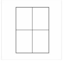 etibox Etichete universale 105x148.5mm Etibox A4 100 coli