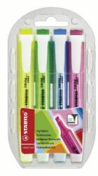STABILO Set de 4 evidențiatoare STABILO Swing Cool