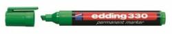 edding Marker permanent, 1-5 mm, vârf teșit, EDDING "330", verde